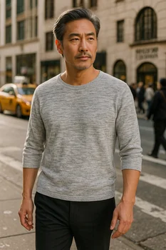 亚洲中年男性 - 第五大道