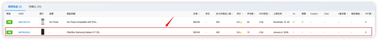 红海中快速锁定首发模型(无A+、无视频)